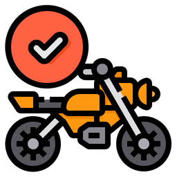 Motorcycle Check  Icon