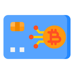 Bitcoin Card  Icon