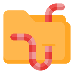 Folder Worm  Icon