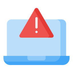 Laptop Warning  Icon