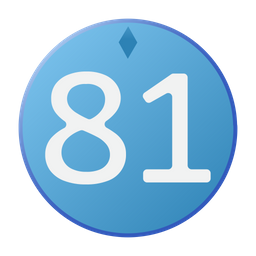 Eighty one  Icon