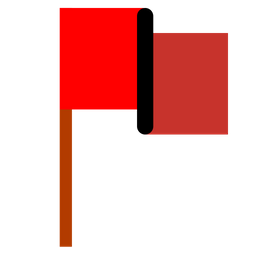 Richtungsflagge  Symbol