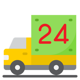 24 Hours Delivery  Icon