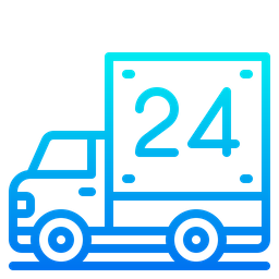 24 Hours Delivery  Icon