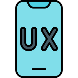 Mobile User Experience  Icon