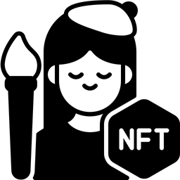 NFT-Künstler  Symbol