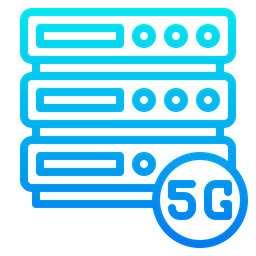 5 G Server  Icon