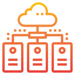 Cloud Server  Icon