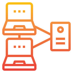 Laptop Network  Icon