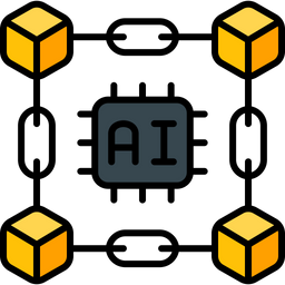 Ai Blockchain  Icon