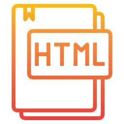 Html File  Icon