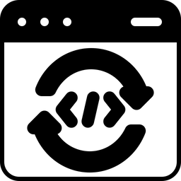 Codeaktualisierung  Symbol