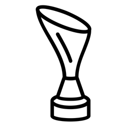 Zustimmung Trophäe  Symbol