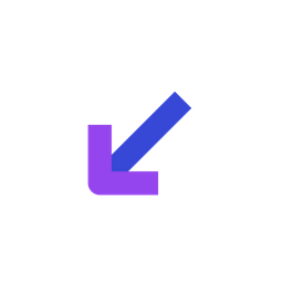 Arrow down left  Icon