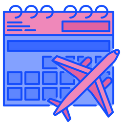 Flight booking  Icon