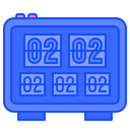 Digital clock  Icon