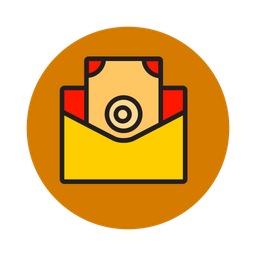 Currency Envelop  Icon