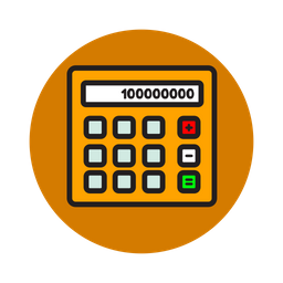 Calculator Money  Icon