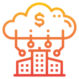 Cloud Real Estate  Icon