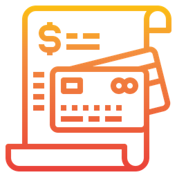 Financial Credit Card Payment  Icon