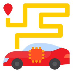 Car Location  Icon