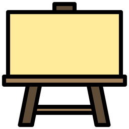 Canvas Board  Icon