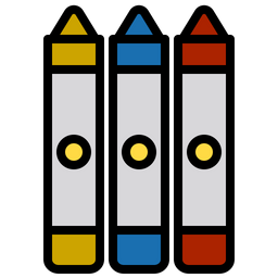 Crayon Color  Icon