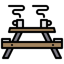 Camping Table  Icon