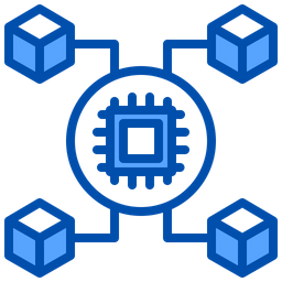 Ai Blockchain  Icon