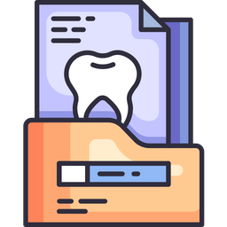 Dental Record  Icon