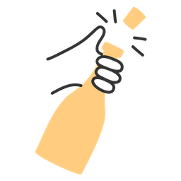 Holding Bottle  Icon