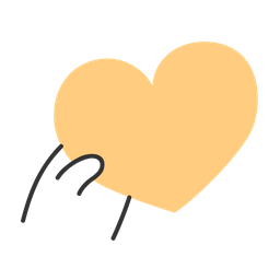 Holding Heart  Icon