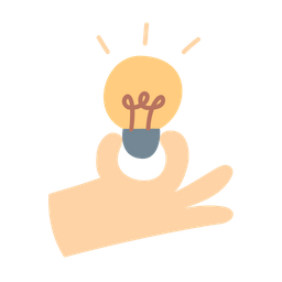 Holding Bulb  Icon