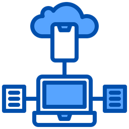 Computação em nuvem  Ícone