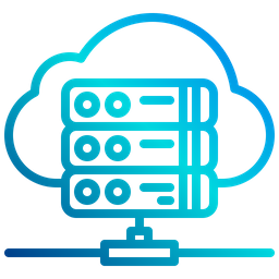 Cloud Server  Icon