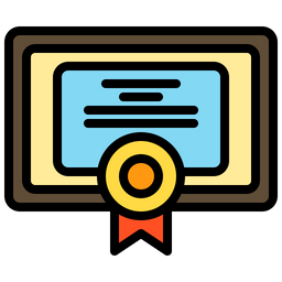 Certificate  Icon