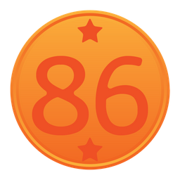 Eighty six  Icon