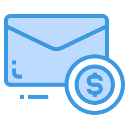 Dollar Mail  Icon