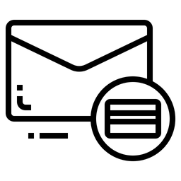 Kreditkartenmail  Symbol