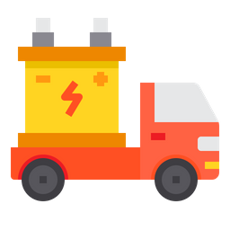 Charging Truck  Icon