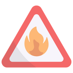 Fire Warning  Icon