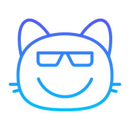 Cat cool  Icon