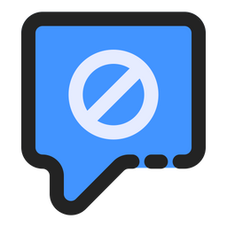 Block chat  Icon