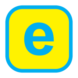 Letter e  Icon