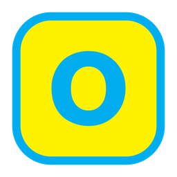 Letter o  Icon