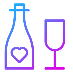 Champagne Bottle  Icon