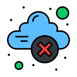 Cloud Error  Icon