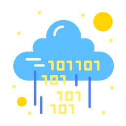 Programação em nuvem  Ícone