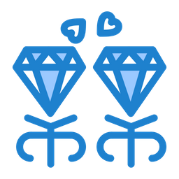 Diamond Earrings  Icon