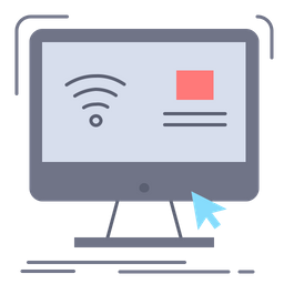 Computer Wifi  Icon